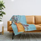 Don't Feed the Monitors with your Dreams Throw Blanket Gallery Image 1