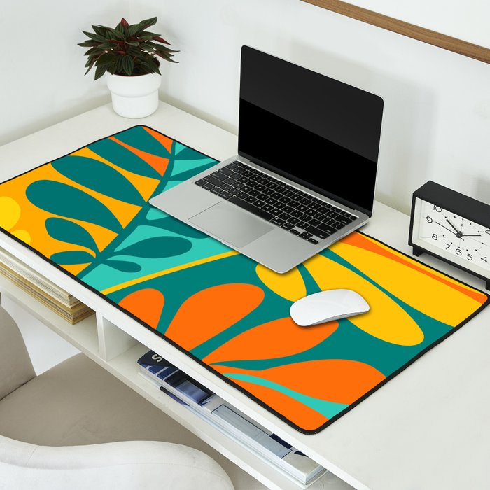 Grow Wild Whimsical Botanical Series Desk Mat Gallery Image 2
