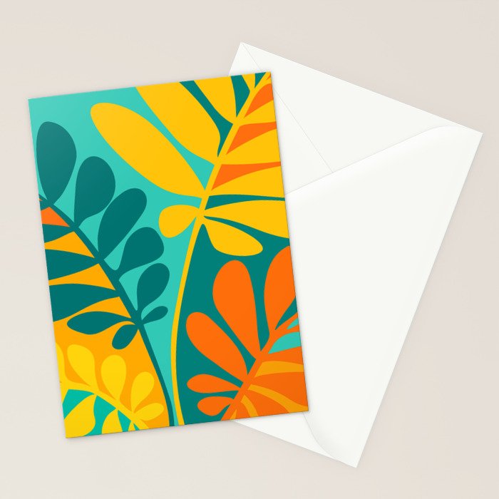 Grow Wild Whimsical Botanical Series Stationery Card Gallery Image 2