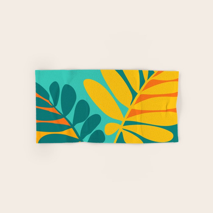 Grow Wild Whimsical Botanical Series Bath Towel Gallery Image 1