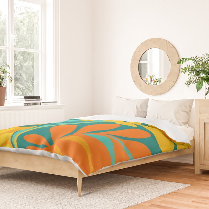 Grow Wild Whimsical Botanical Series Duvet Cover Gallery Image 2