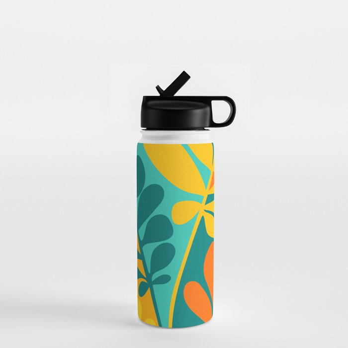 Grow Wild Whimsical Botanical Series Water Bottle Gallery Image 1