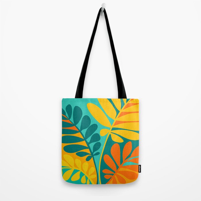 Grow Wild Whimsical Botanical Series Tote Bag Gallery Image 2