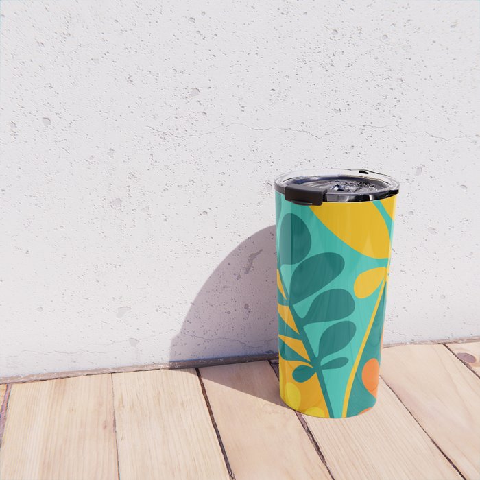 Grow Wild Whimsical Botanical Series Travel Mug Gallery Image 4
