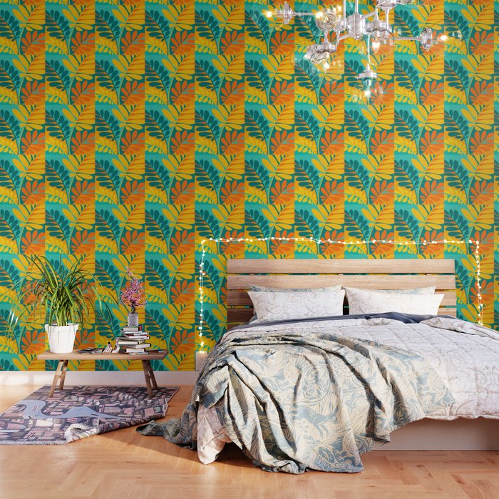 Grow Wild Whimsical Botanical Series Wallpaper Gallery Image 1