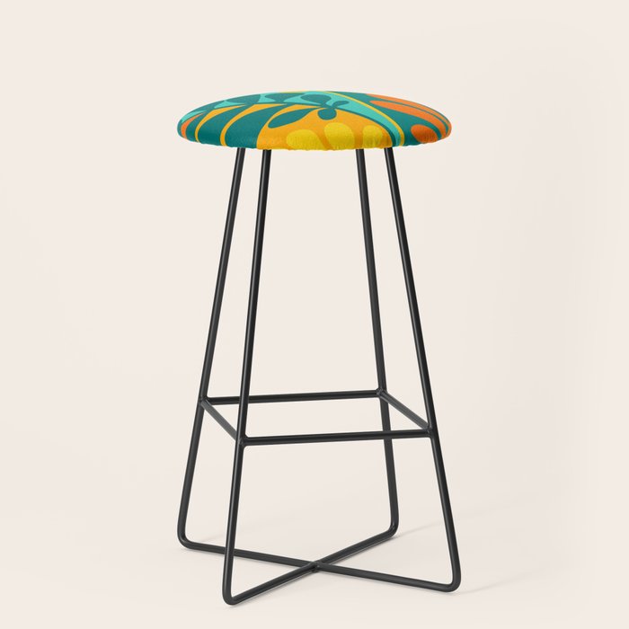 Grow Wild Whimsical Botanical Series Stool Gallery Image 1