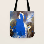 Blue Bomb Tote Bag Gallery Image 1