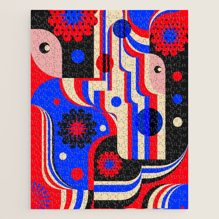 Girls in Blue Jigsaw Puzzle Gallery Image 1