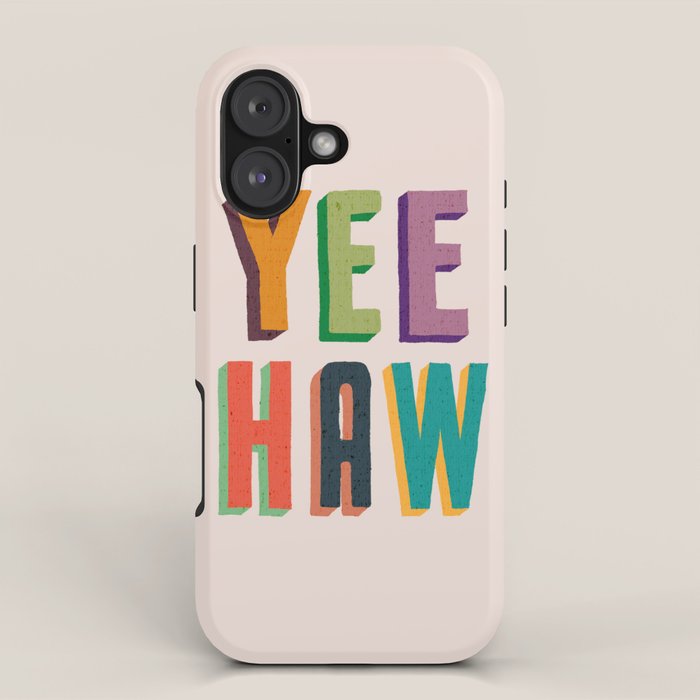 Yee haw iPhone Case Gallery Image 1
