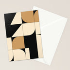Modern geometric shapes 48 Stationery Card Gallery Image 2
