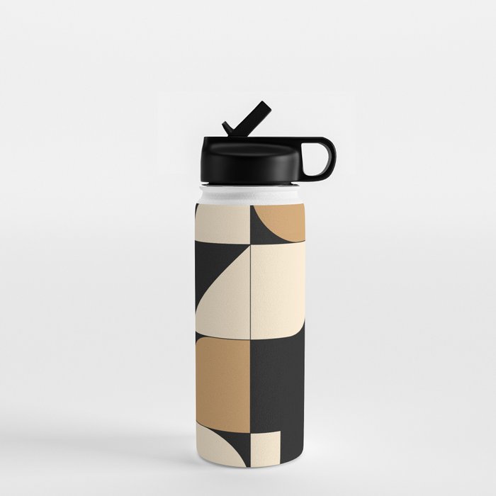 Modern geometric shapes 48 Water Bottle Gallery Image 1