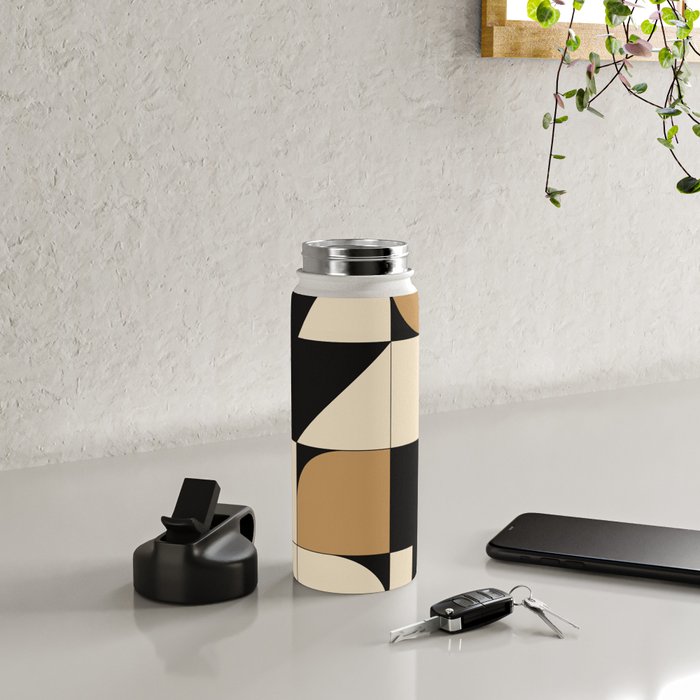 Modern geometric shapes 48 Water Bottle Gallery Image 4
