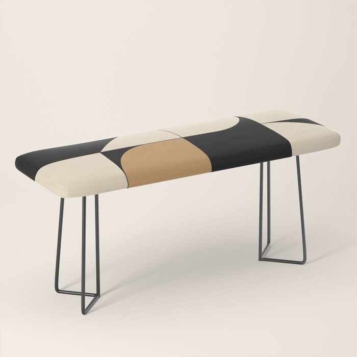 Modern geometric shapes 48 Bench Gallery Image 1