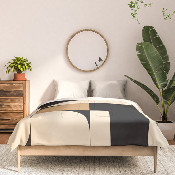 Modern geometric shapes 48 Comforter Gallery Image 3