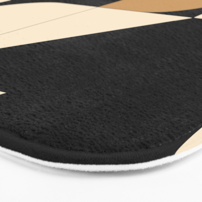 Modern geometric shapes 48 Bath Mat Gallery Image 3