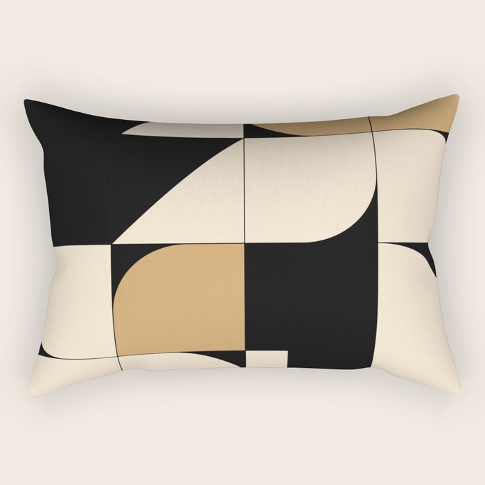 Modern geometric shapes 48 Rectangular Pillow Gallery Image 2