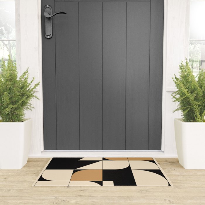 Modern geometric shapes 48 Welcome Mat Gallery Image 3