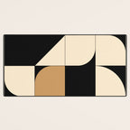 Modern geometric shapes 48 Desk Mat Gallery Image 3