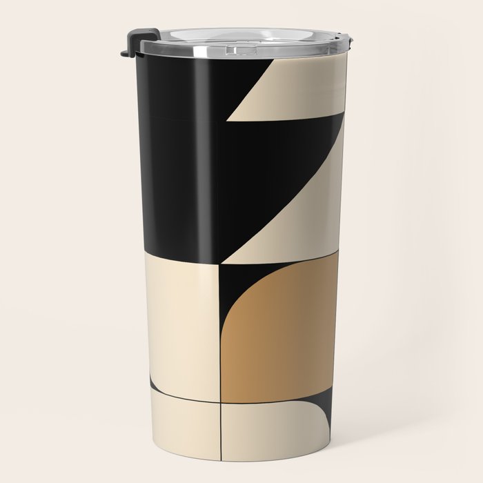 Modern geometric shapes 48 Travel Mug Gallery Image 3