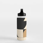 Modern geometric shapes 48 Water Bottle Gallery Image 3