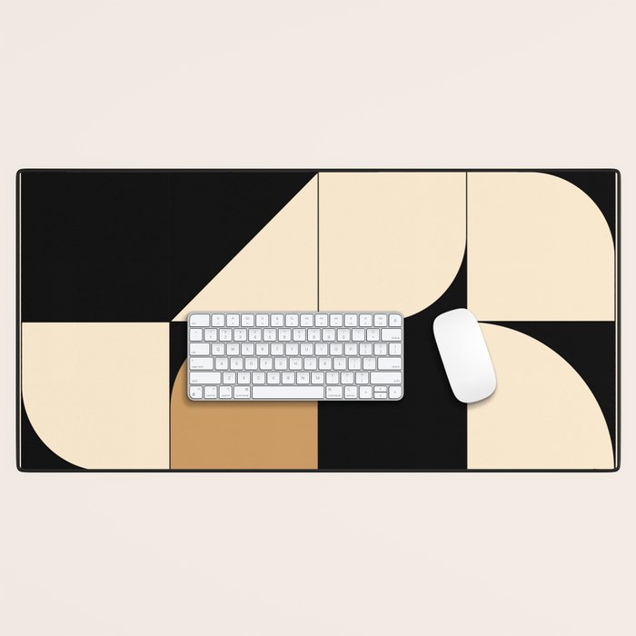 Modern geometric shapes 48 Desk Mat Gallery Image 1