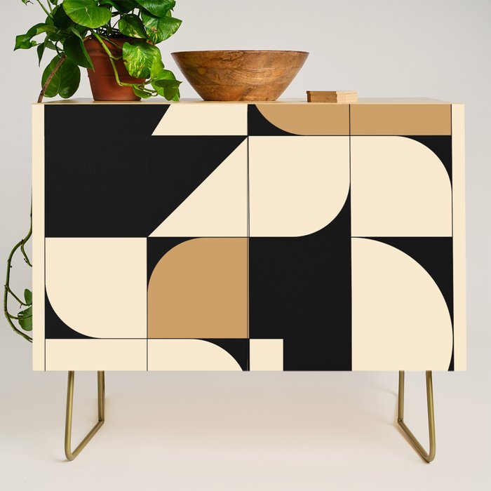 Modern geometric shapes 48 Credenza Gallery Image 1