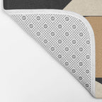 Modern geometric shapes 48 Bath Mat Gallery Image 2