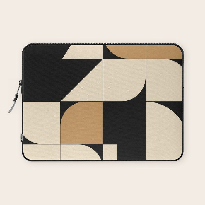 Modern geometric shapes 48 Laptop Sleeve Gallery Image 1