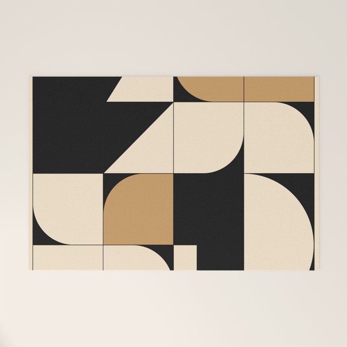 Modern geometric shapes 48 Welcome Mat Gallery Image 1