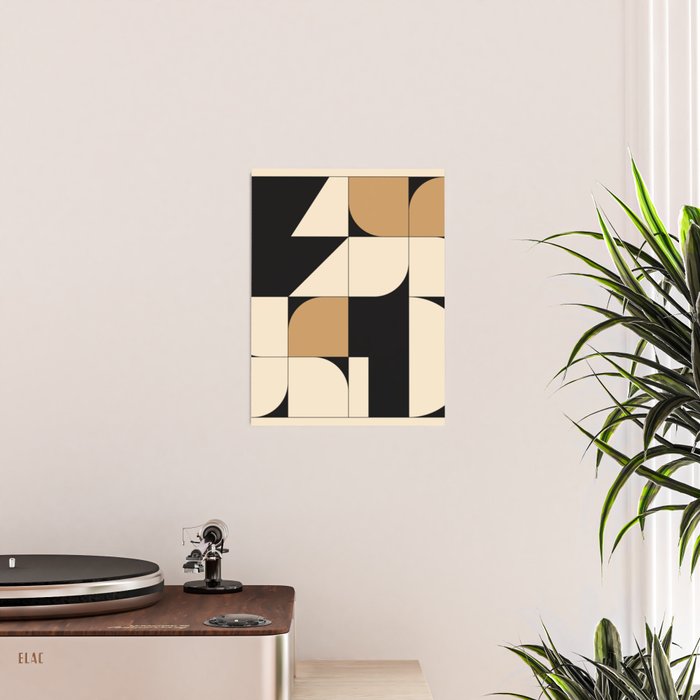Modern geometric shapes 48 Poster Gallery Image 2