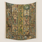 Renaissance Ornament Wall Tapestry Gallery Image 4