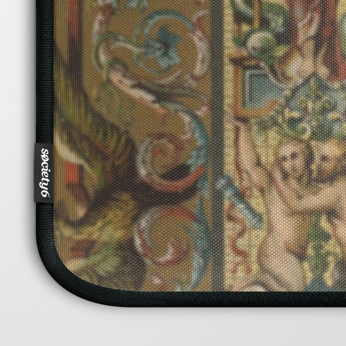 Renaissance Ornament Laptop Sleeve Gallery Image 3