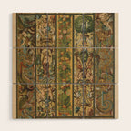 Renaissance Ornament Wood Wall Art Gallery Image 1