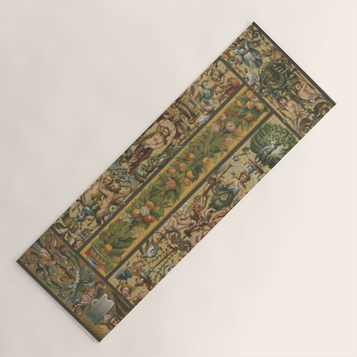 Renaissance Ornament Yoga Mat Gallery Image 1