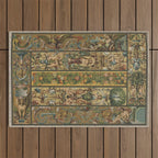 Renaissance Ornament Outdoor Rug Gallery Image 1