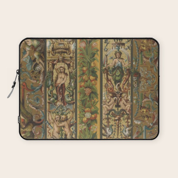 Renaissance Ornament Laptop Sleeve Gallery Image 1