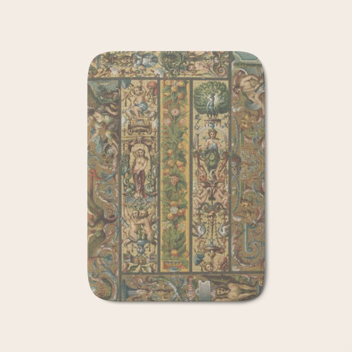 Renaissance Ornament Bath Mat Gallery Image 1
