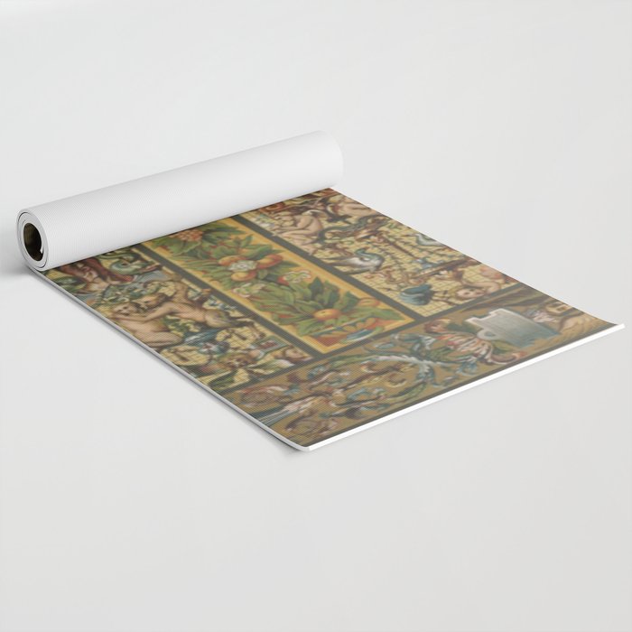 Renaissance Ornament Yoga Mat Gallery Image 2