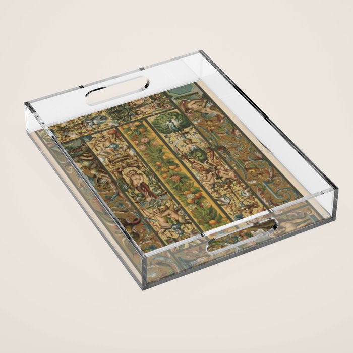 Renaissance Ornament Acrylic Tray Gallery Image 1