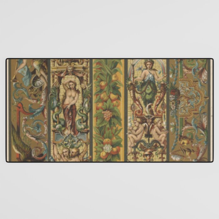 Renaissance Ornament Desk Mat Gallery Image 3