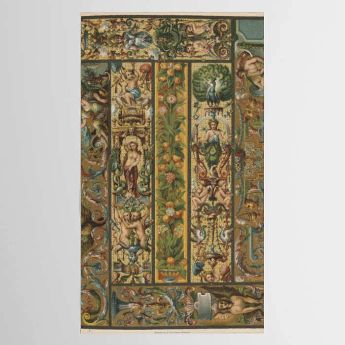 Renaissance Ornament Tablecloth Gallery Image 2