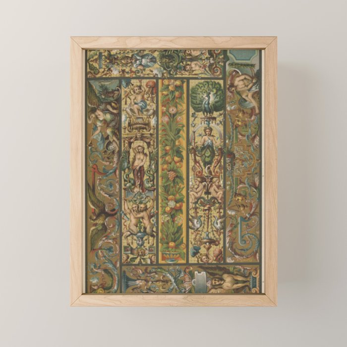 Renaissance Ornament Mini Art Print Gallery Image 1