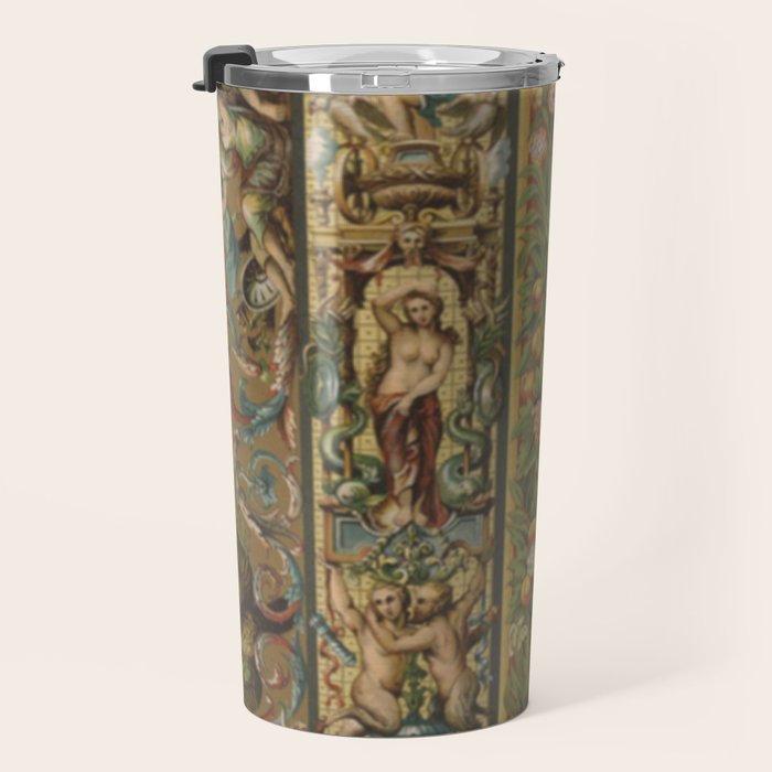 Renaissance Ornament Travel Mug Gallery Image 3
