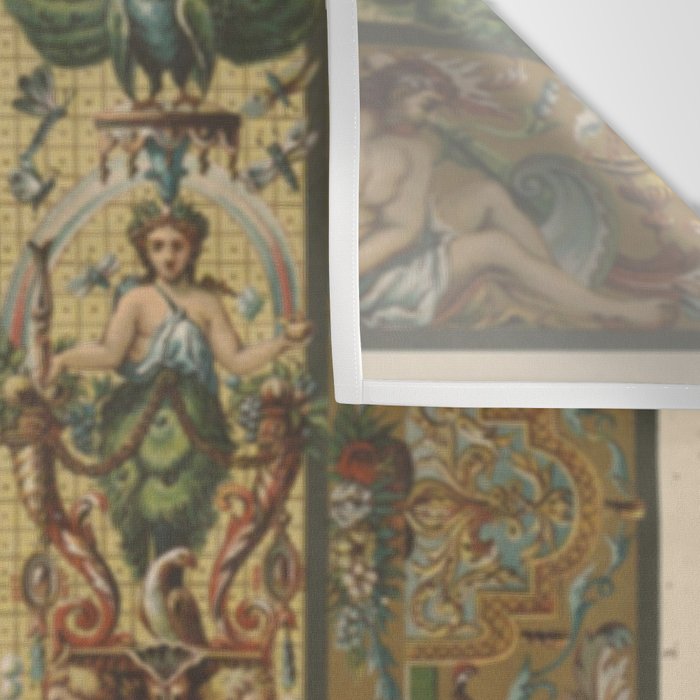 Renaissance Ornament Wall Tapestry Gallery Image 3