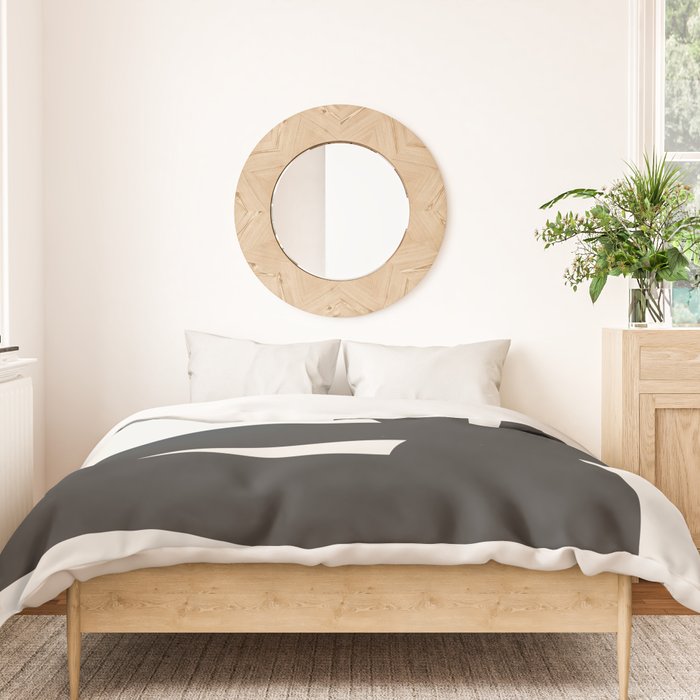 Neutral Abstract 1A Duvet Cover Gallery Image 3