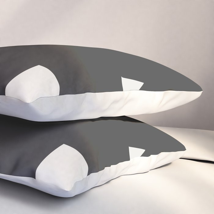 Neutral Abstract 1A Pillow Sham Gallery Image 3
