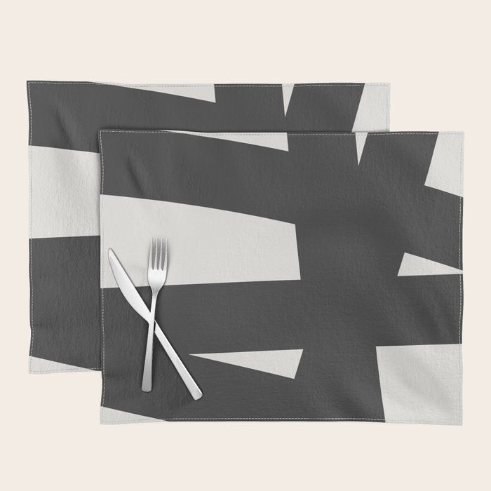Neutral Abstract 1A Placemat Gallery Image 1
