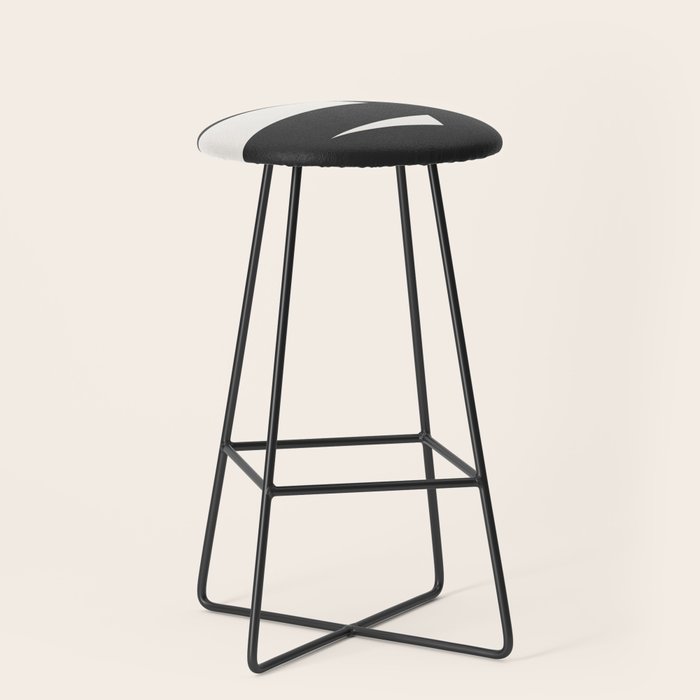 Neutral Abstract 1A Stool Gallery Image 1