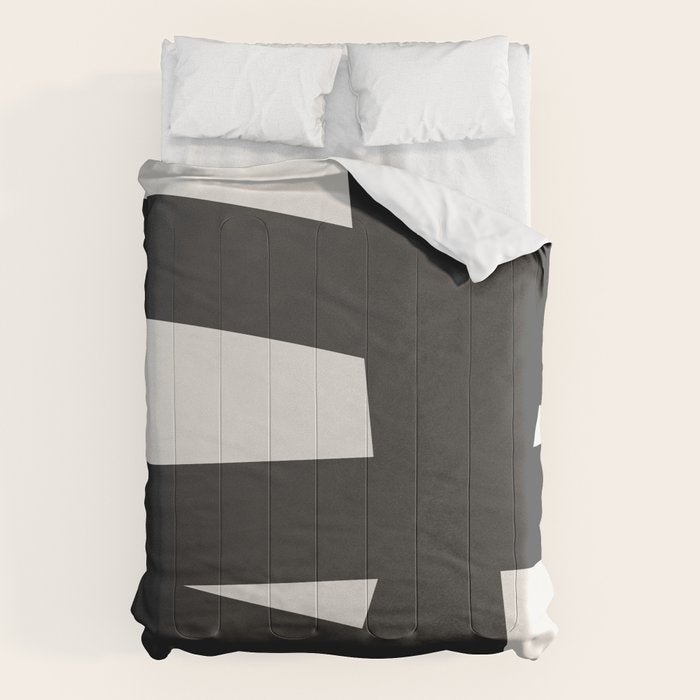 Neutral Abstract 1A Comforter Gallery Image 1