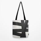 Neutral Abstract 1A Tote Bag Gallery Image 2